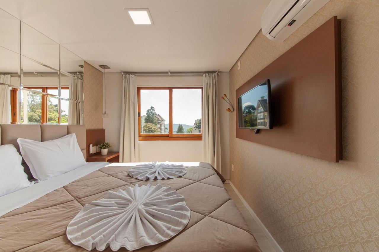 Apartmán 400 Metros, Rua Coberta - Centro - Solar Da Encosta Gramado Exteriér fotografie