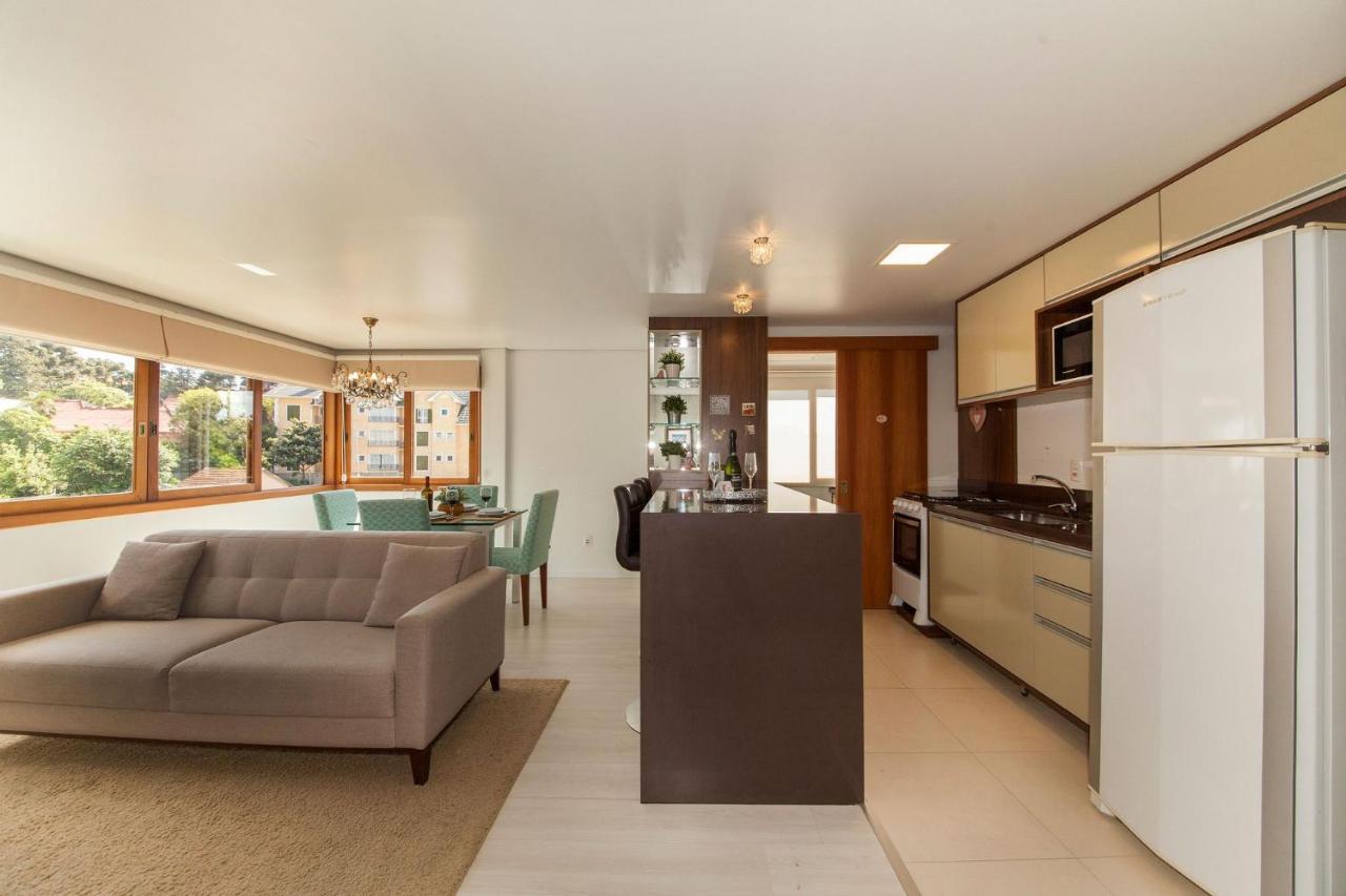 Apartmán 400 Metros, Rua Coberta - Centro - Solar Da Encosta Gramado Exteriér fotografie